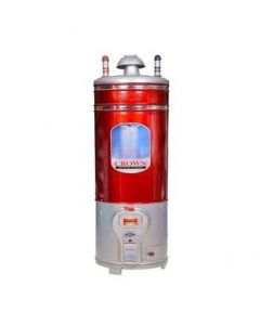 Crown Storage Geyser 15 Gallons Gauge : 12 X 16 Imported GI Pipe Natural Gas_ Geyser 1 Year Brand Warranty- (HAMMALL-APPLIANCES)